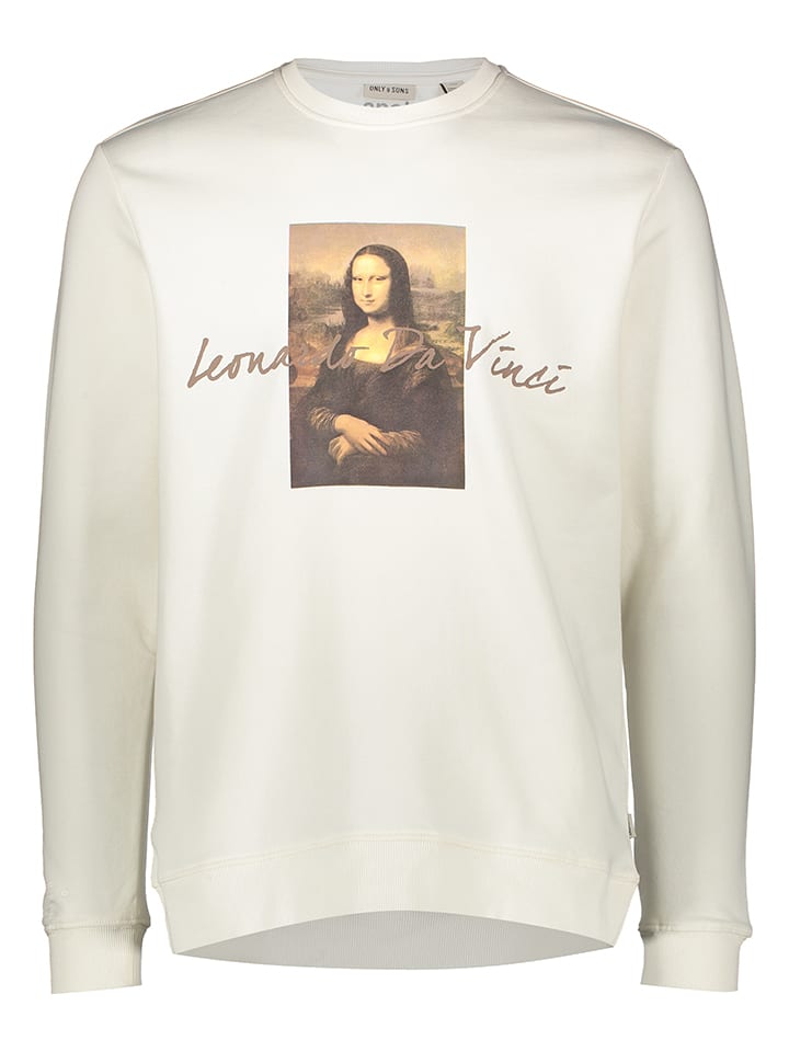 Bluza w kolorze kremowym