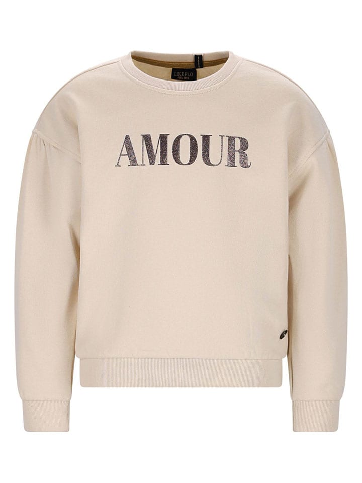 Sweatshirt beige