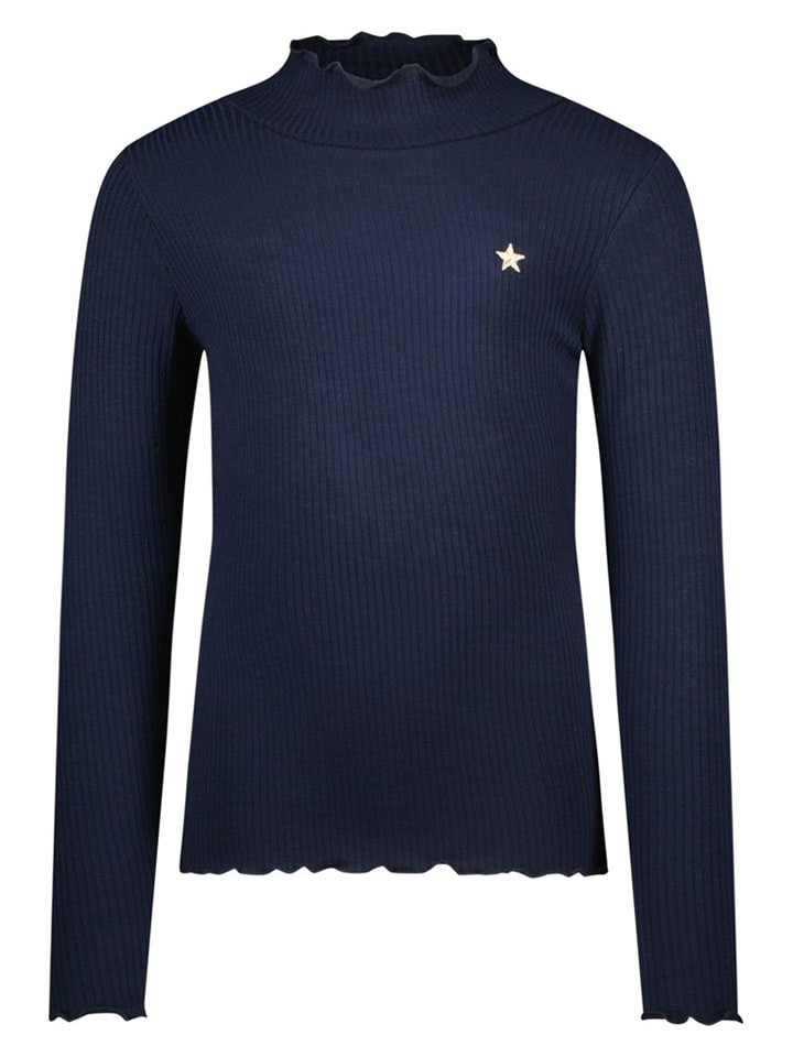 Longsleeve in Dunkelblau