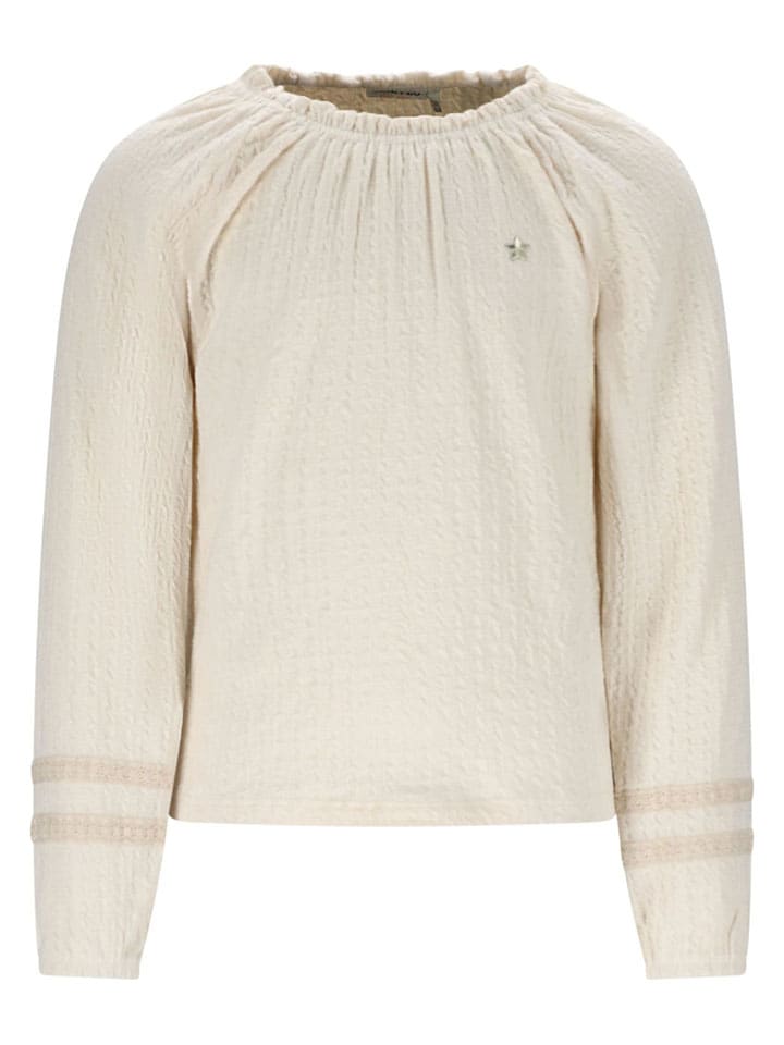 Bluse in Creme