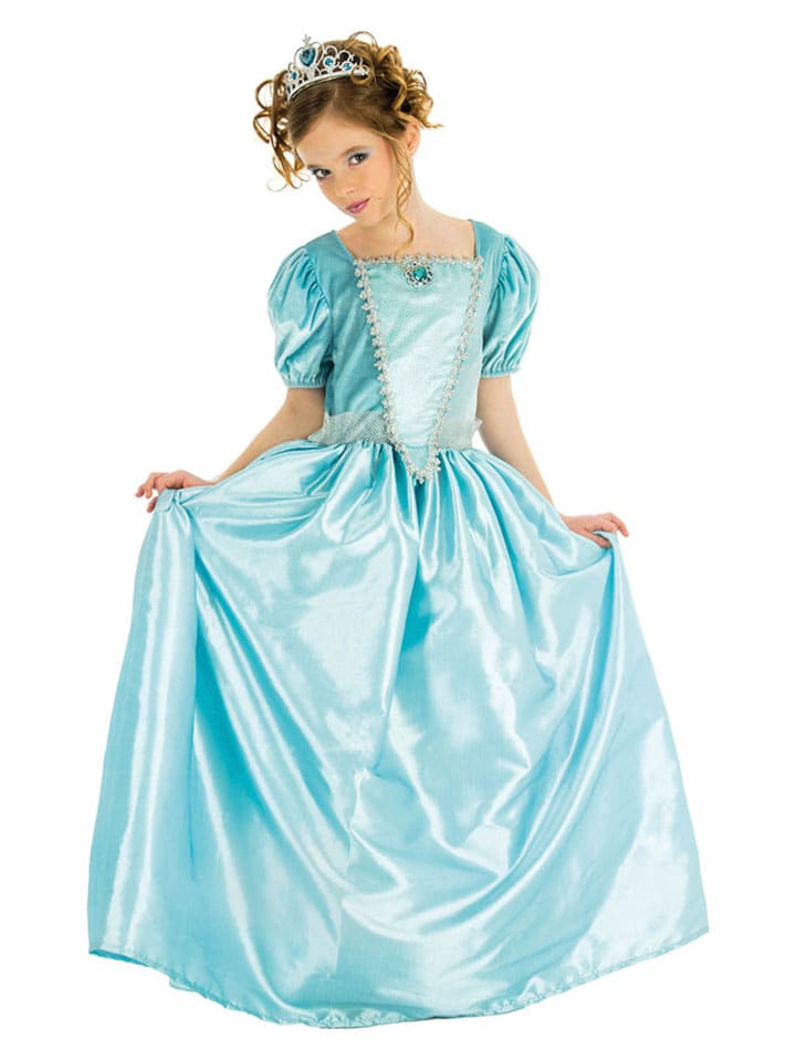 2-częściowy kostium "Cinderella" w kolorze błękitnym
