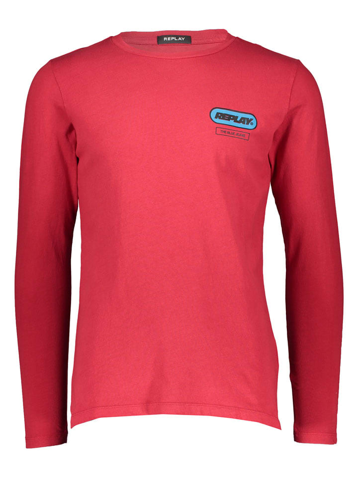 Longsleeve in Rot