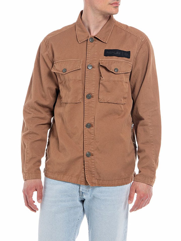 Hemdjacke in Hellbraun