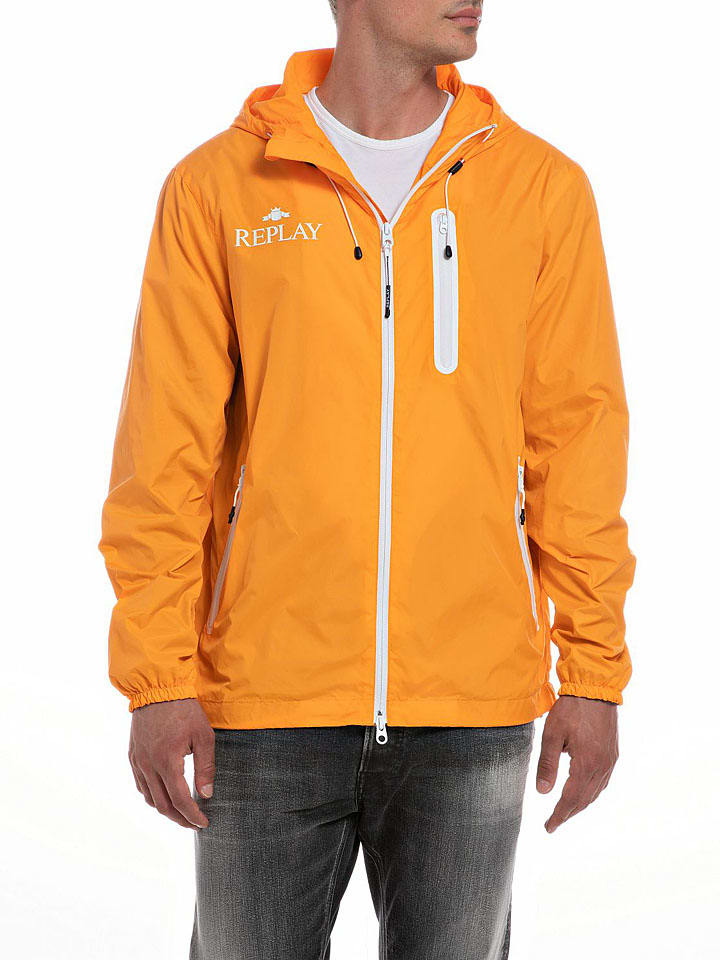 Regenjas oranje