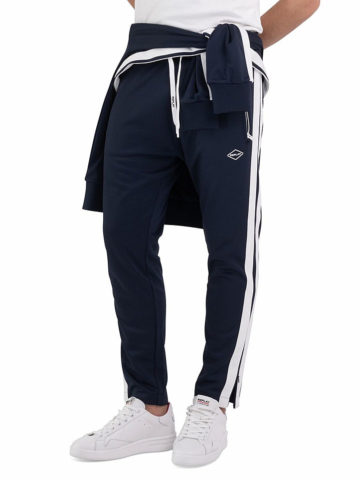 Sweatbroek donkerblauw