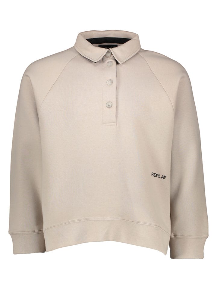 Bluza w kolorze szarobrązowym