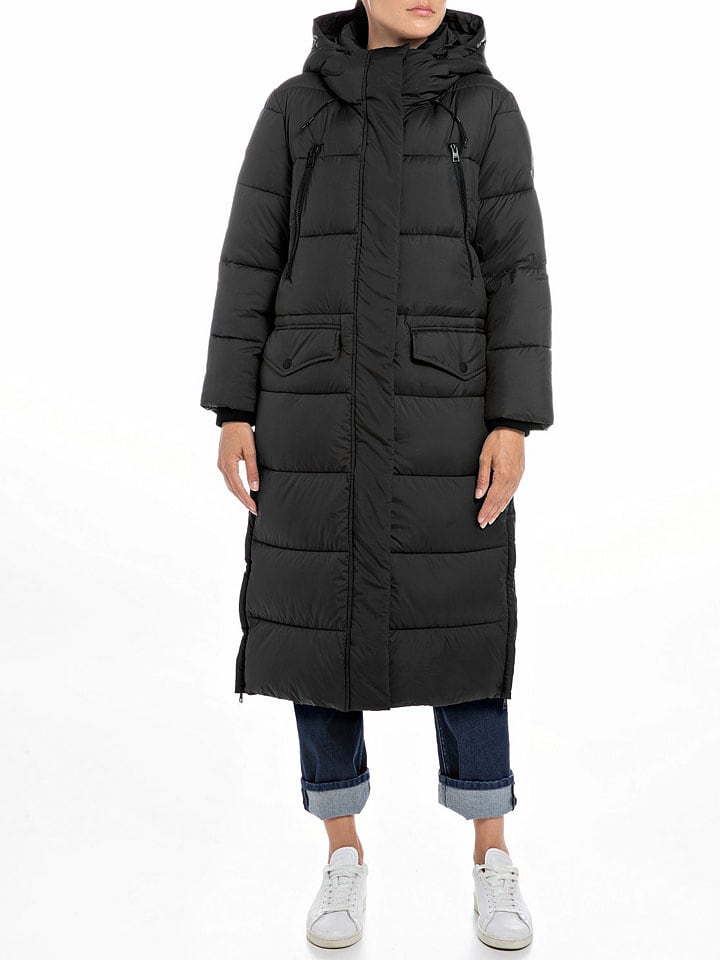 Winterjas zwart