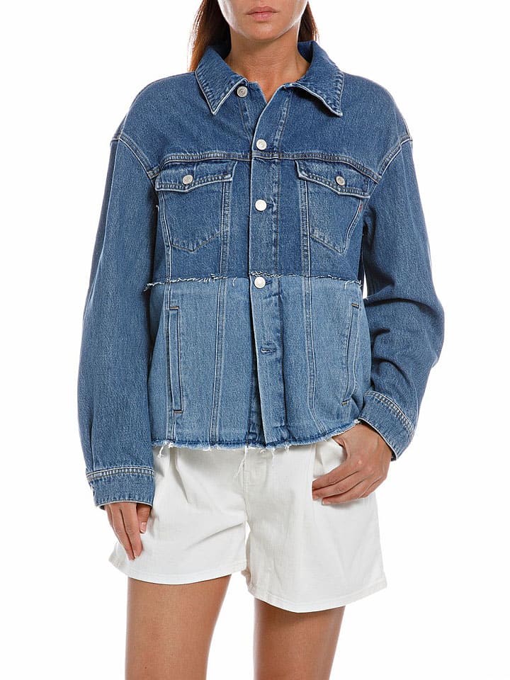 Jeansjacke in Blau