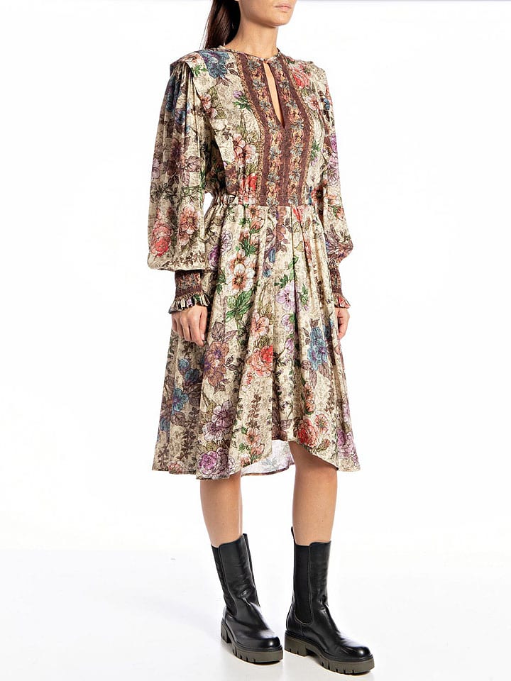 Kleid in Bunt