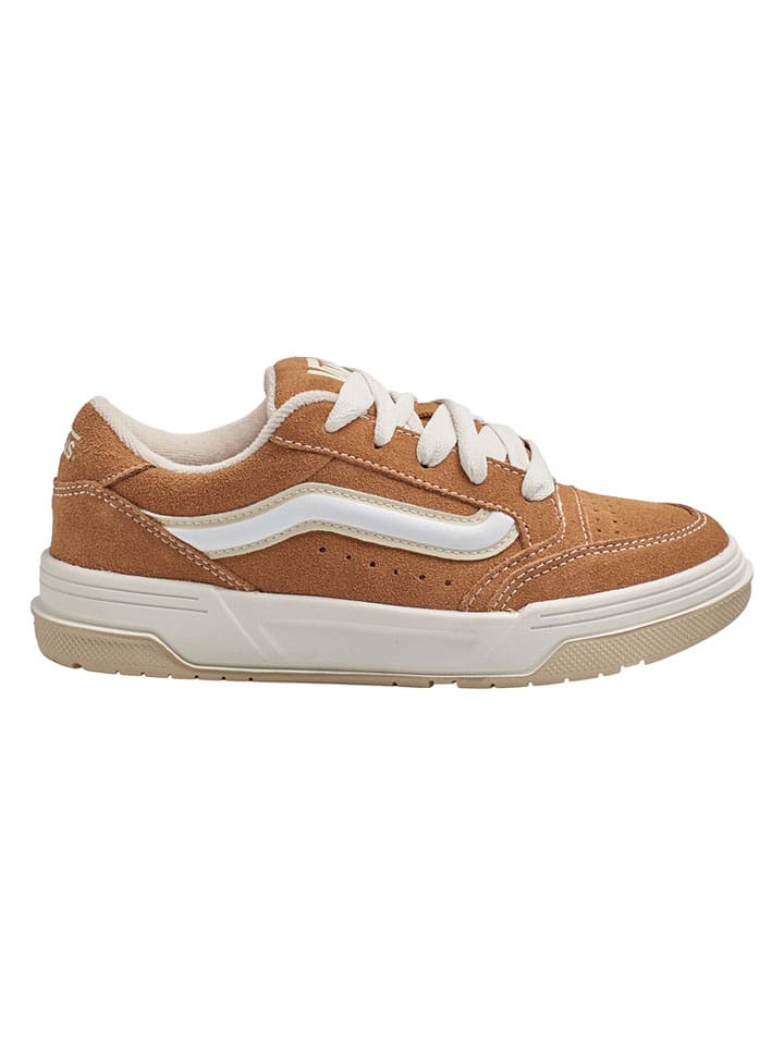 Leder-Sneakers "Hylane" in Camel