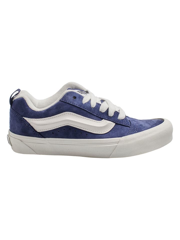 Leder-Sneakers "Knu Skool" in Blau