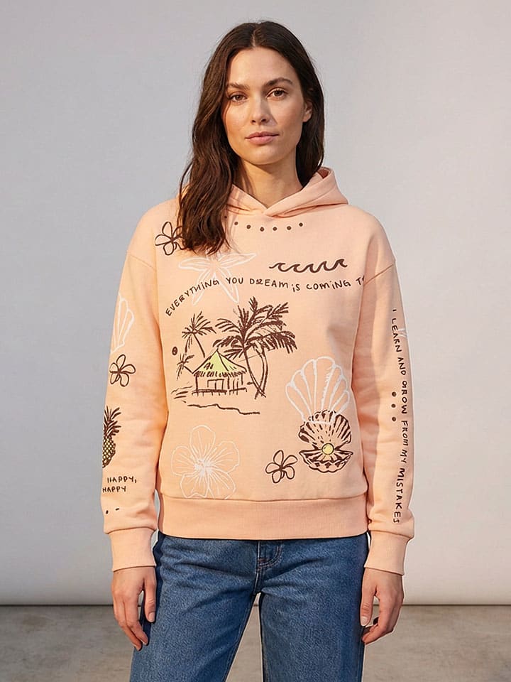 Bluza w kolorze pomarańczowym