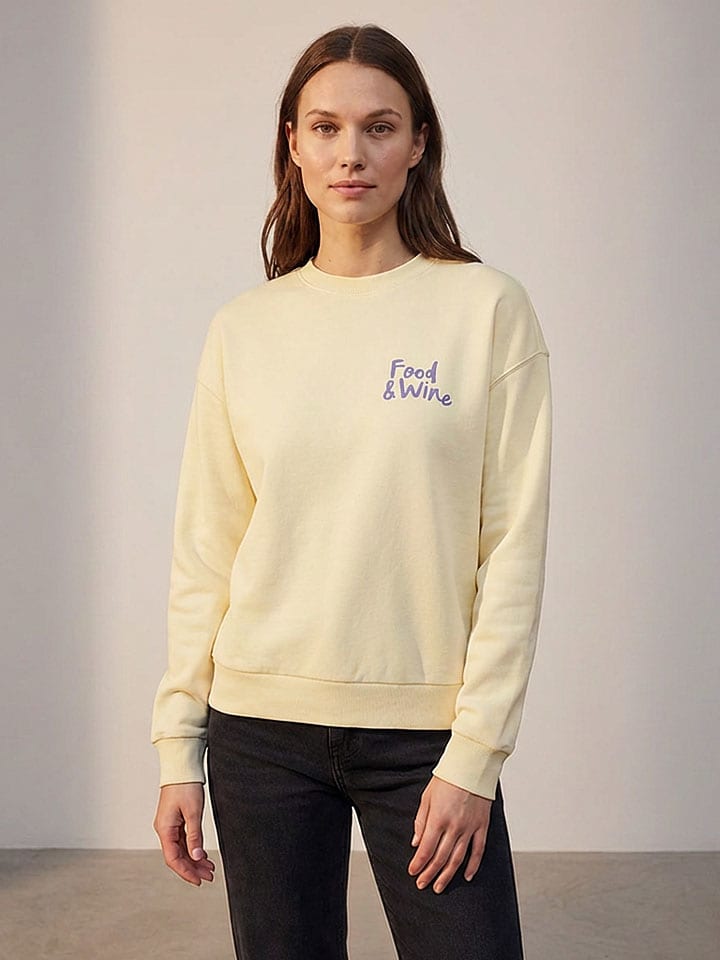 Sweatshirt geel