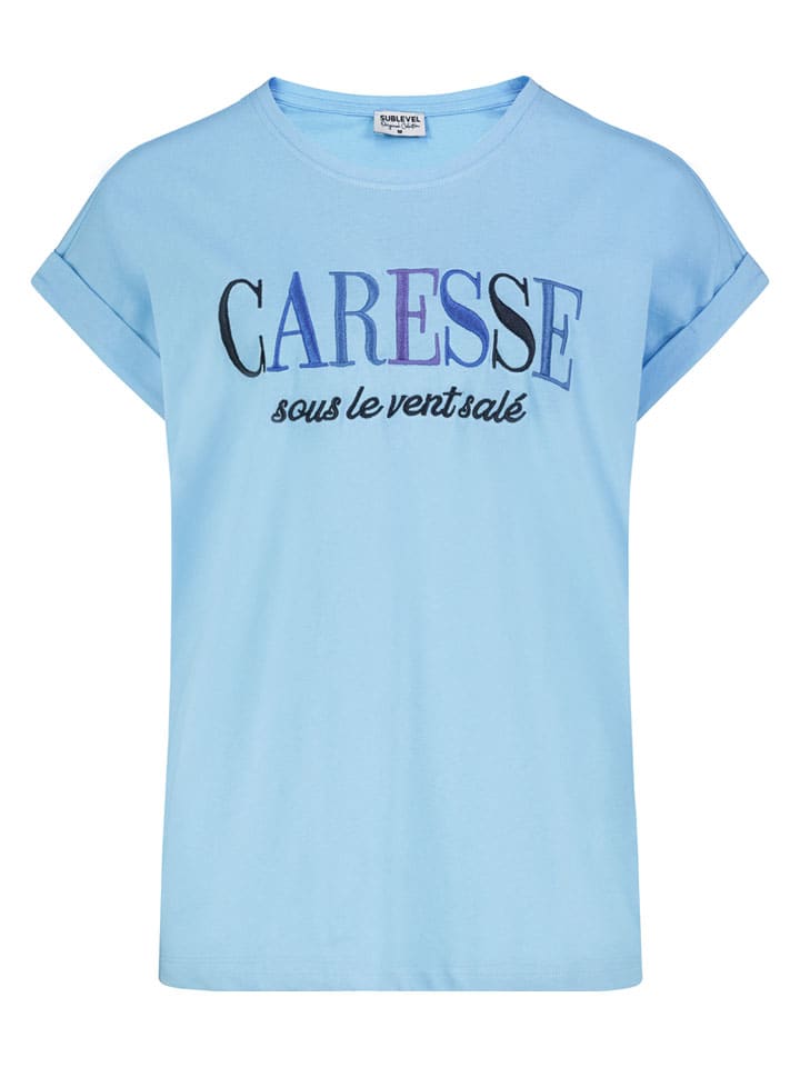 Shirt in Hellblau