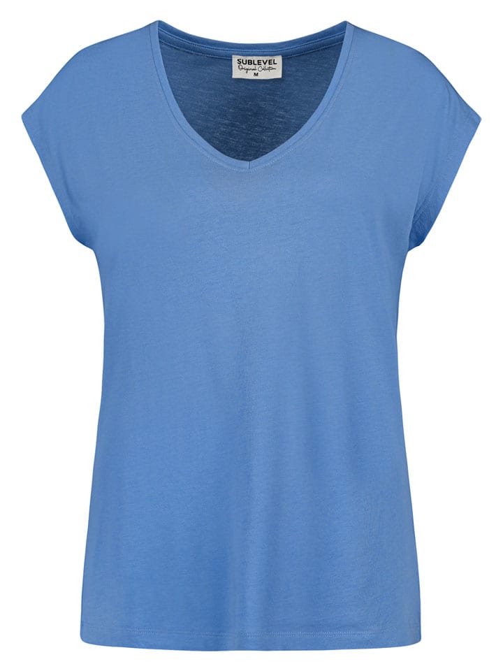 Shirt in Hellblau