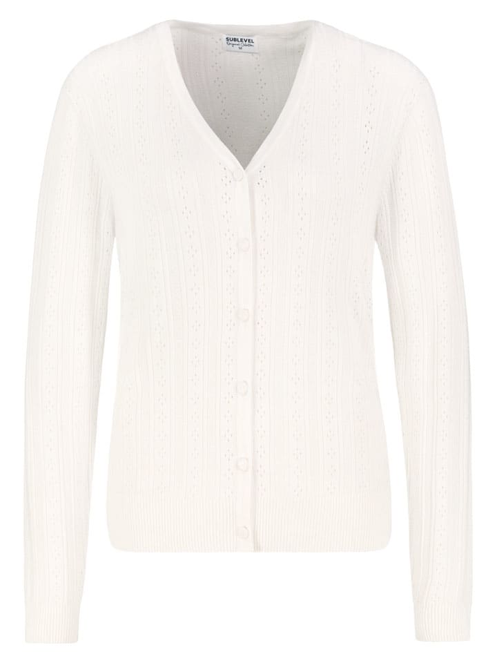 Cardigan in Creme