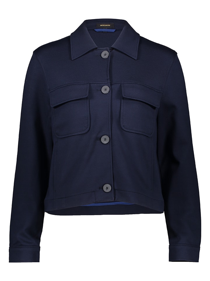 Hemdjacke in Dunkelblau