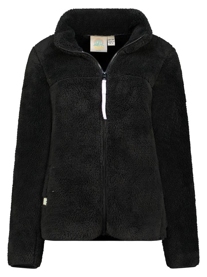 Fleecejacke "Upaz" in Schwarz