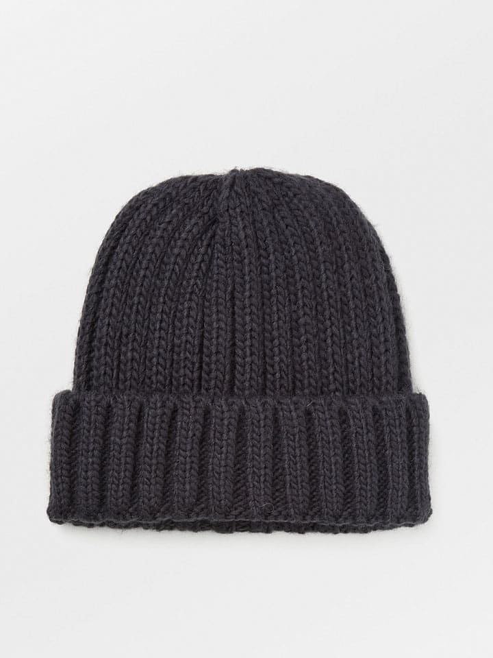 Czapka beanie w kolorze granatowym