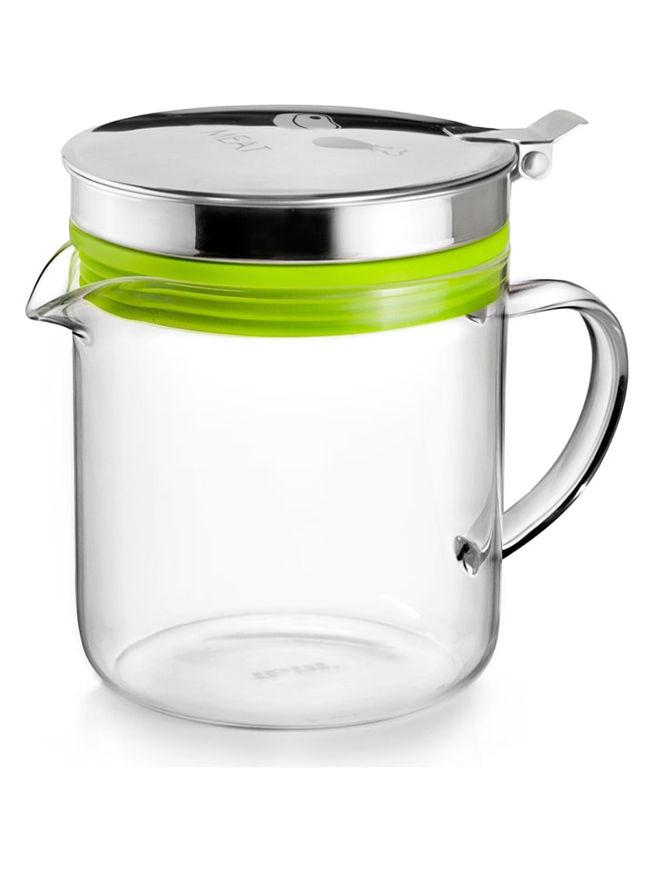 Sitko "Meat" w kolorze srebrno-zielonym do oleju - 500 ml