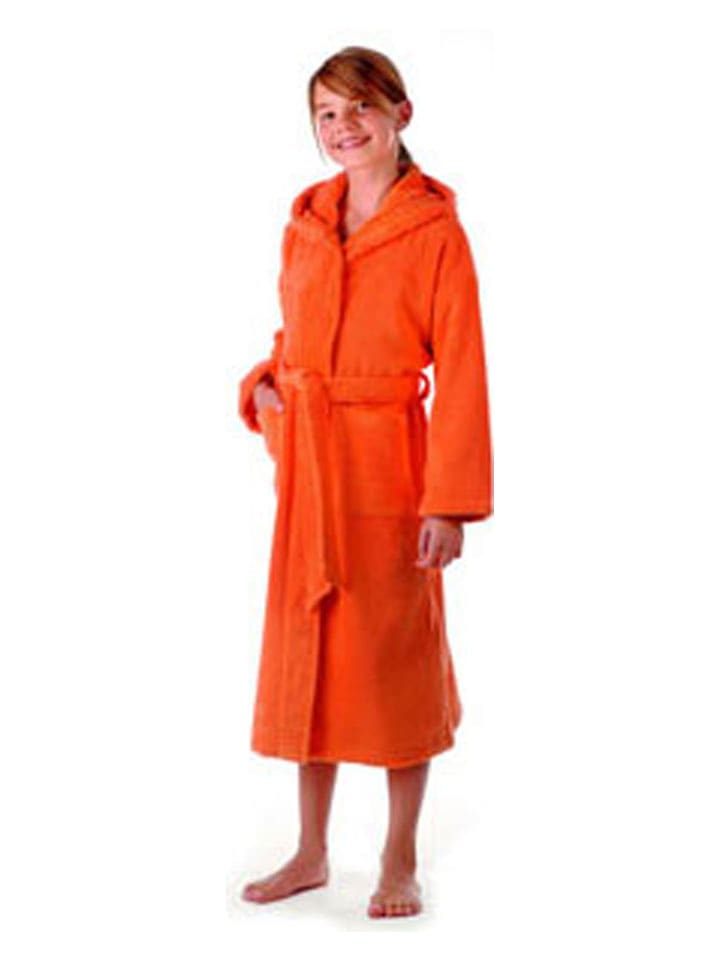 Bademantel "Maurice" in Orange