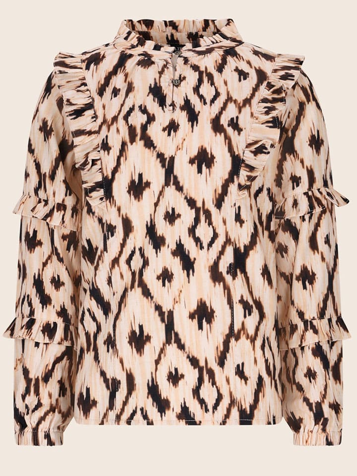 Bluse in Beige
