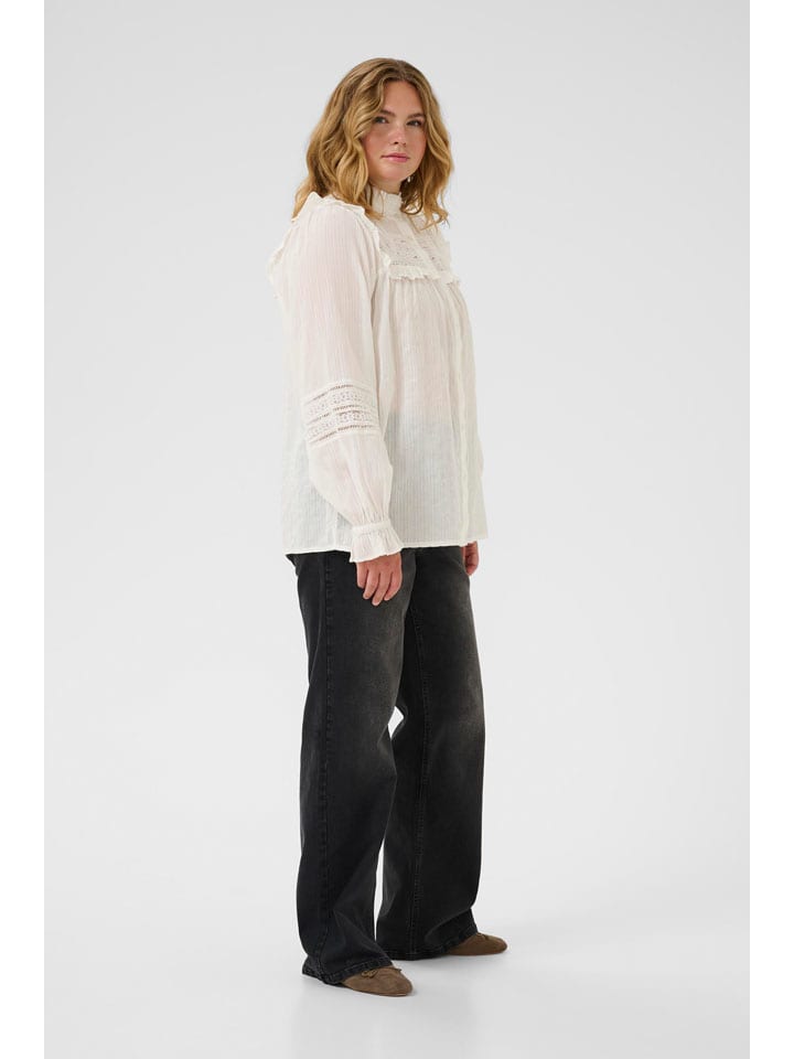 Bluse "Jessa" in Creme