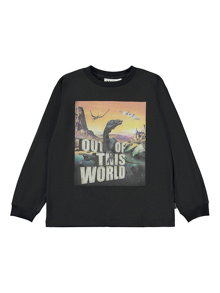 Longsleeve in Schwarz