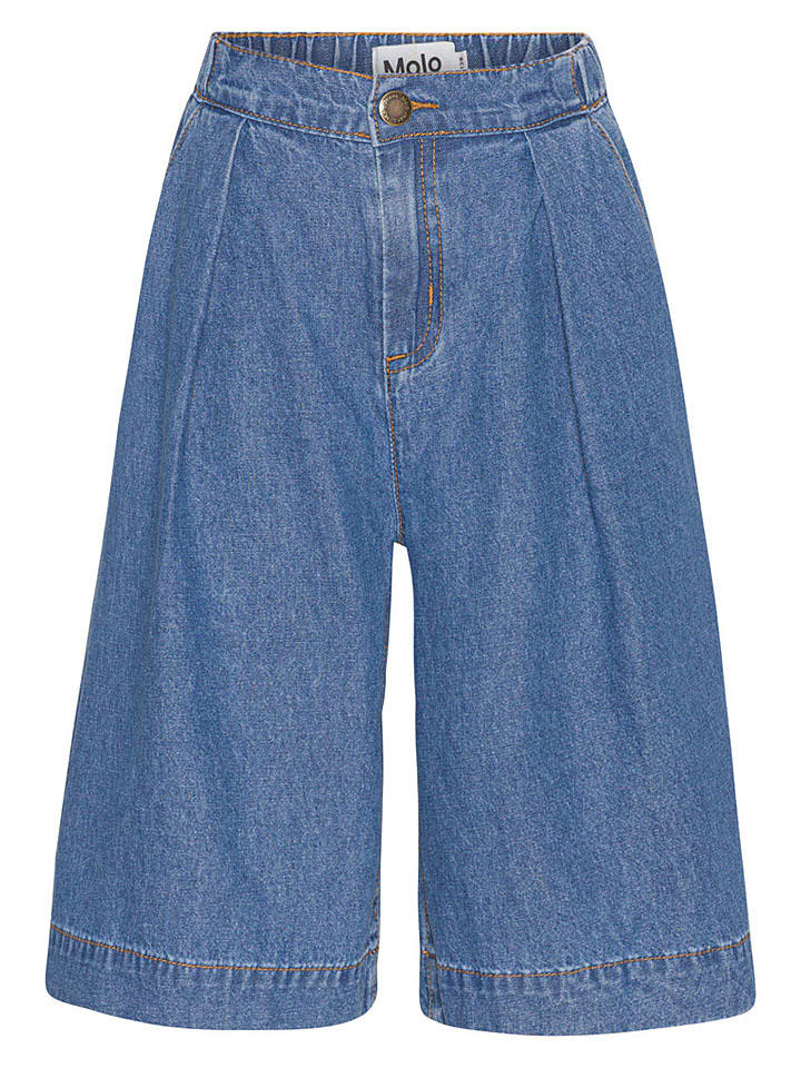 Jeans-Bermudas in Blau