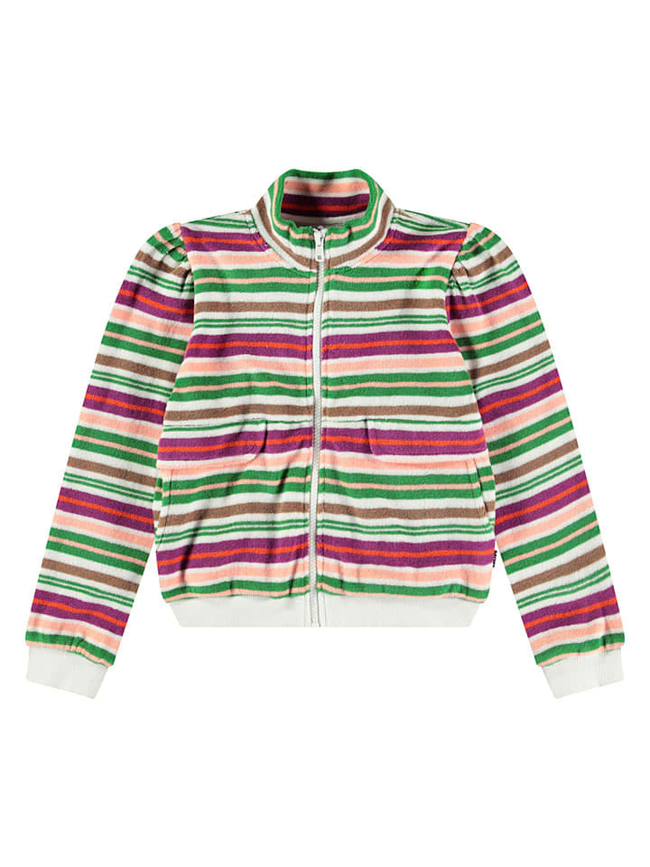 Fleece vest meerkleurig