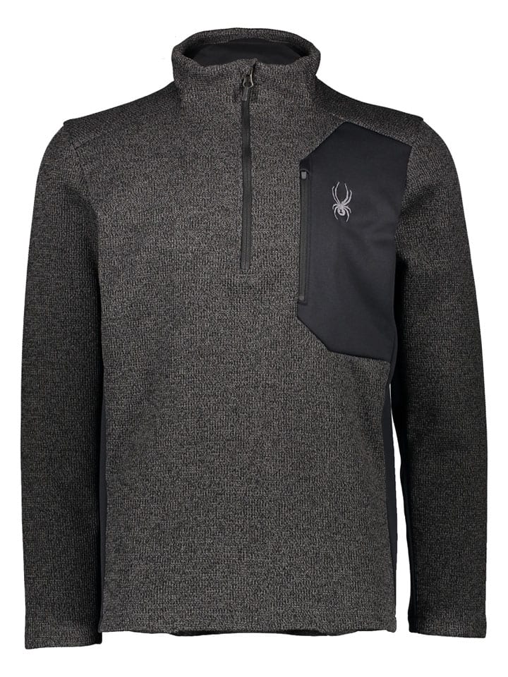 Bluza polarowa "Bandit" w kolorze antracytowym