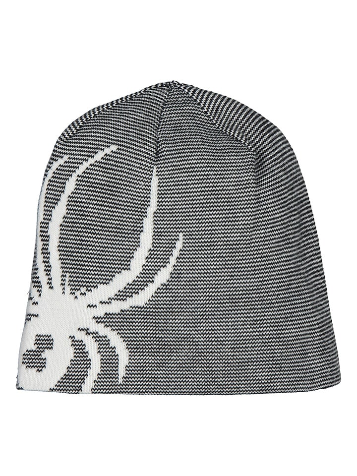 Czapka beanie "Reversible Bug" w kolorze szarym