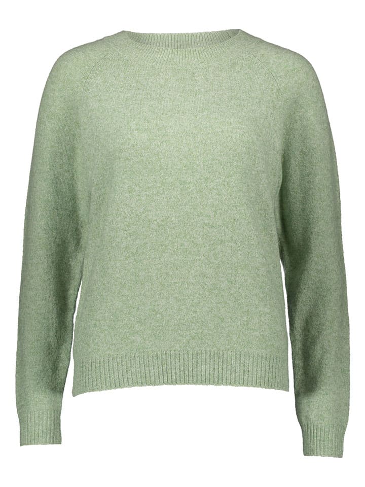 Sweter w kolorze zielonym