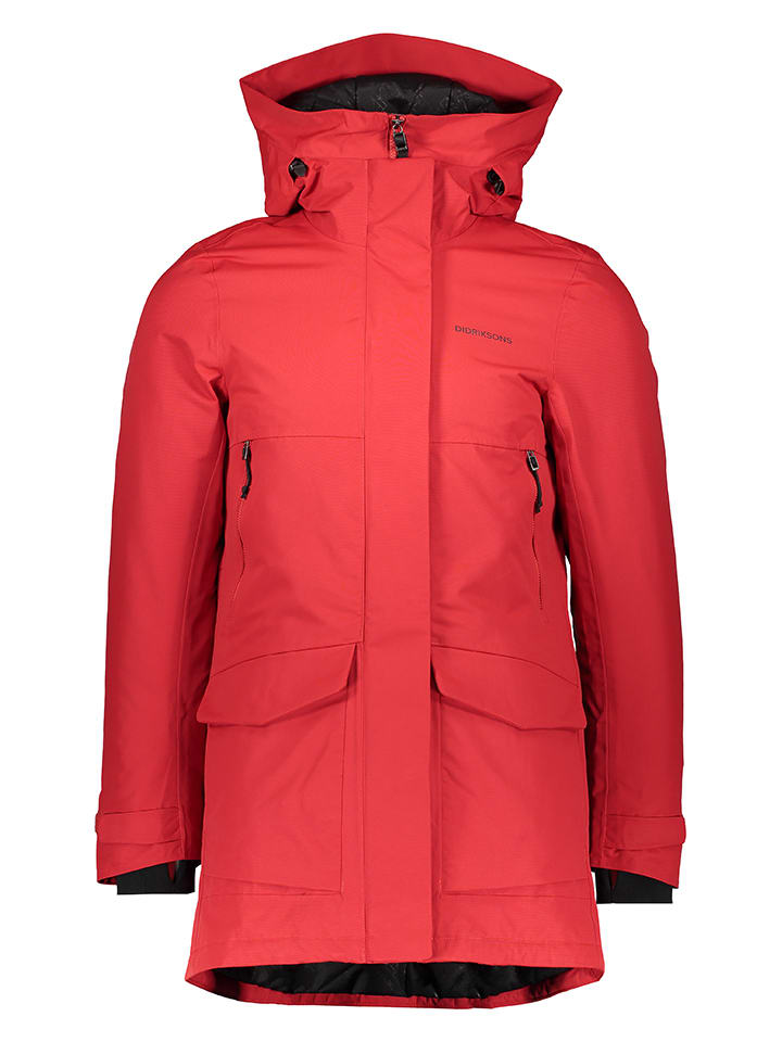 Parka "Frida" w kolorze czerwonym