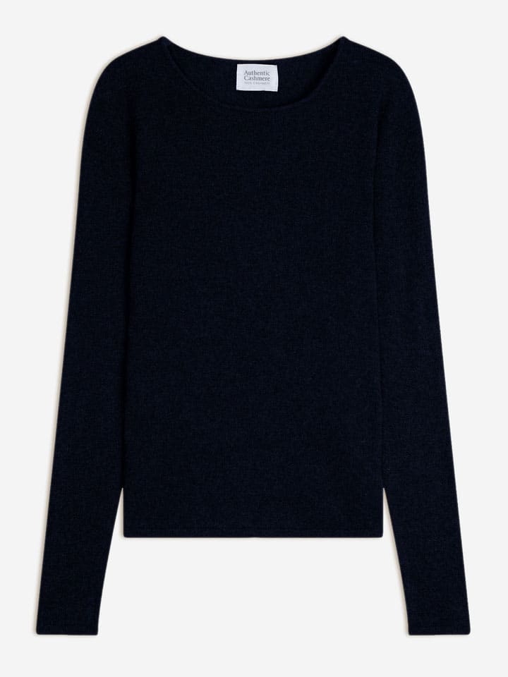 Kaschmir-Pullover "Epéna" in Dunkelblau