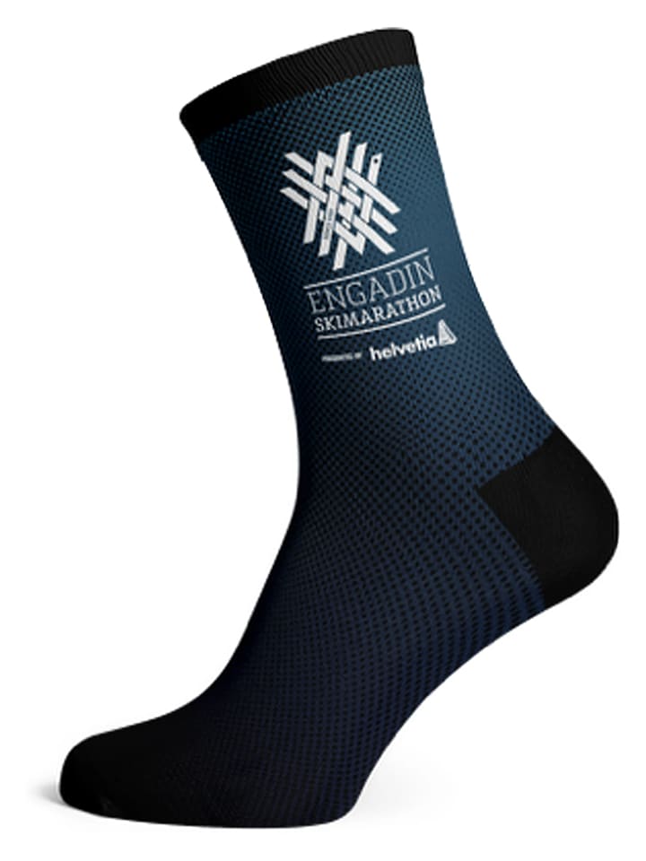 Skarpety narciarskie "Engadin Skimarathon" w kolorze granatowym