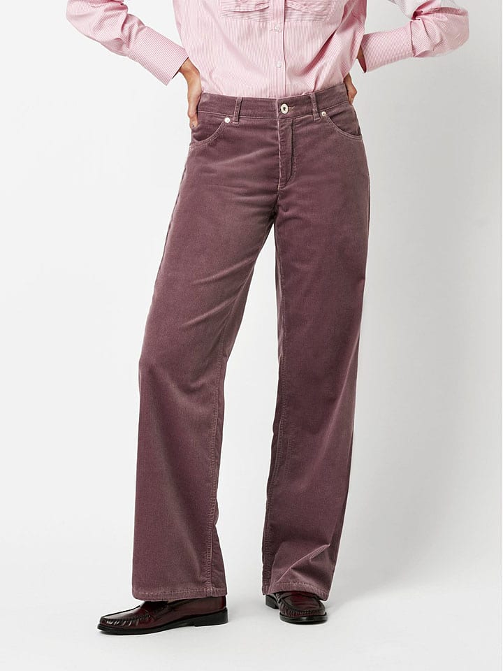 Cordhose in Mauve