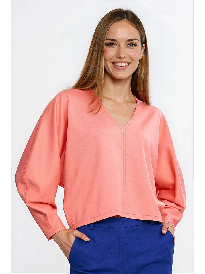 Bluse in Orange