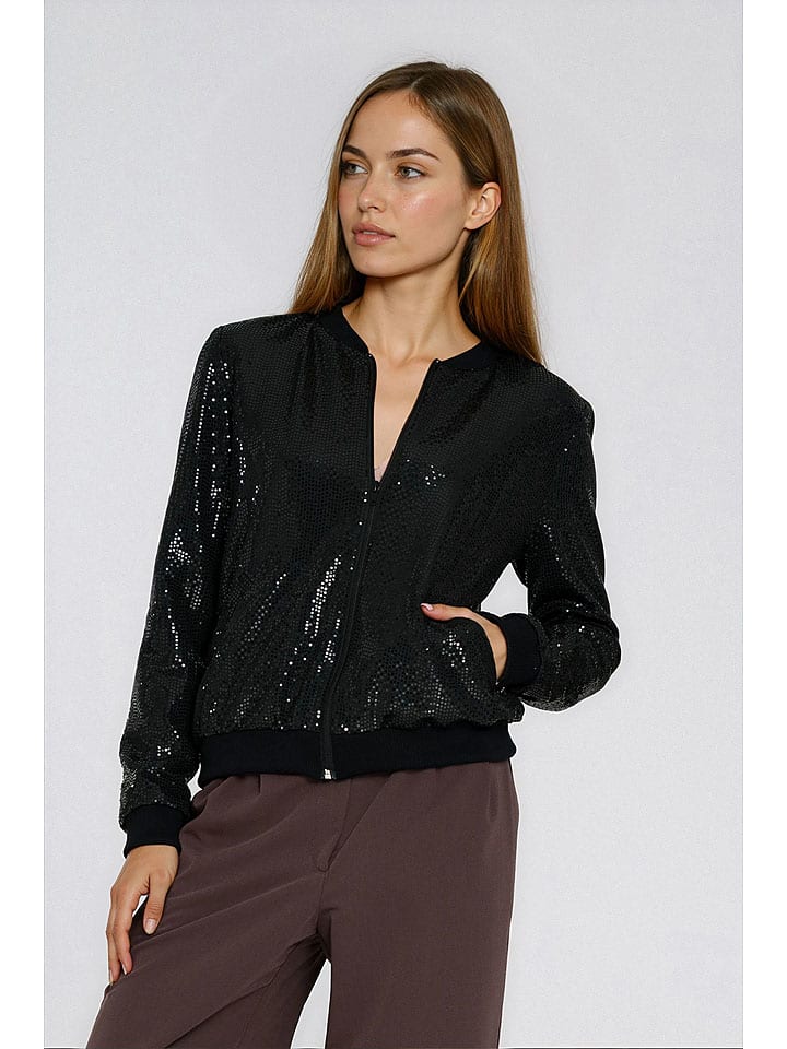 Sweatvest zwart