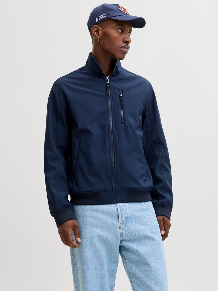 Softshelljas "Parker" donkerblauw