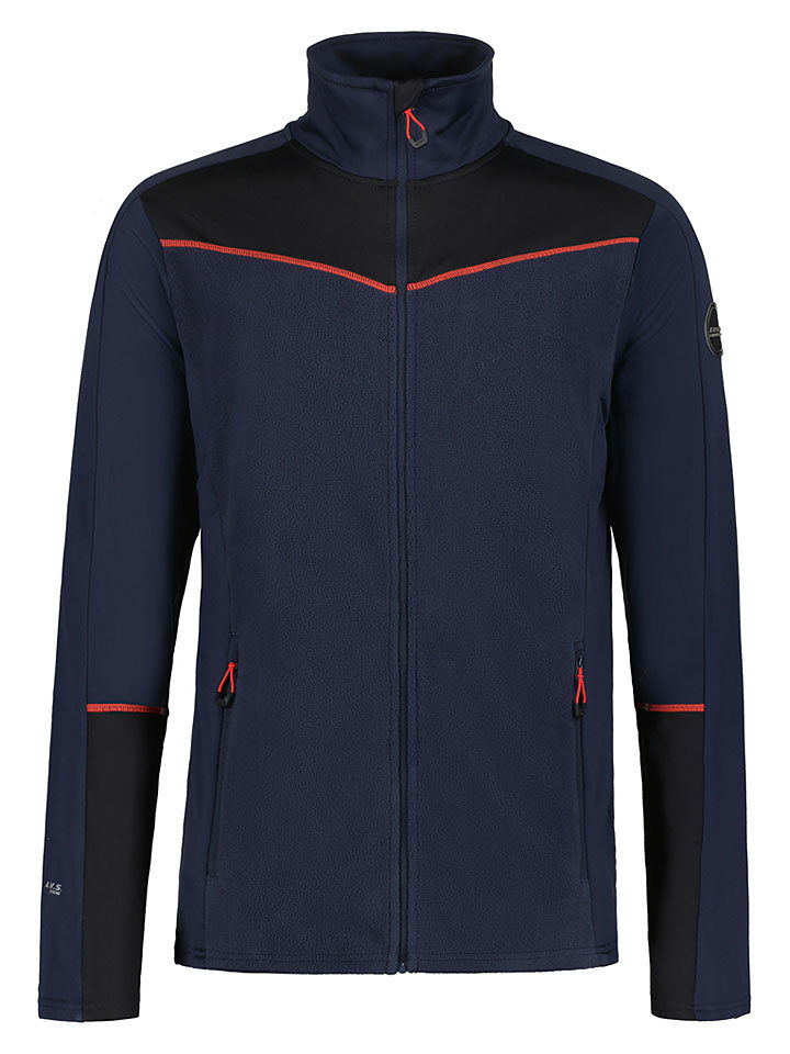 Fleece vest "Falkner" donkerblauw
