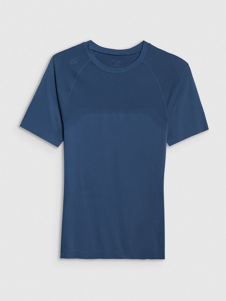 Trainingsshirt in Dunkelblau