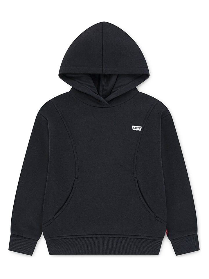Hoodie in Schwarz