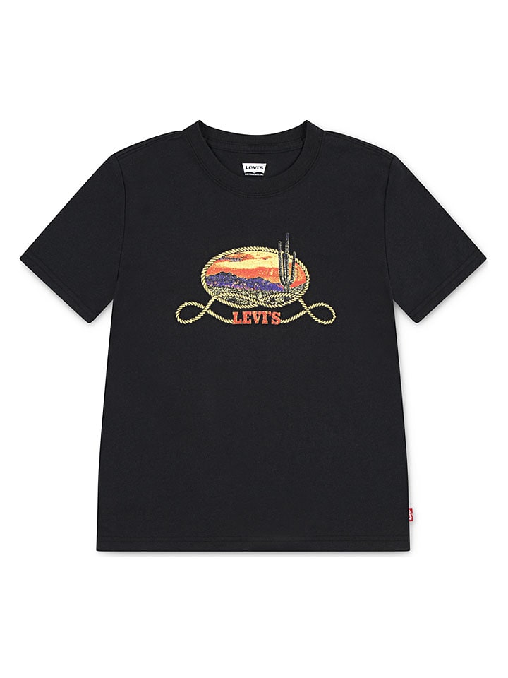 Shirt in Schwarz