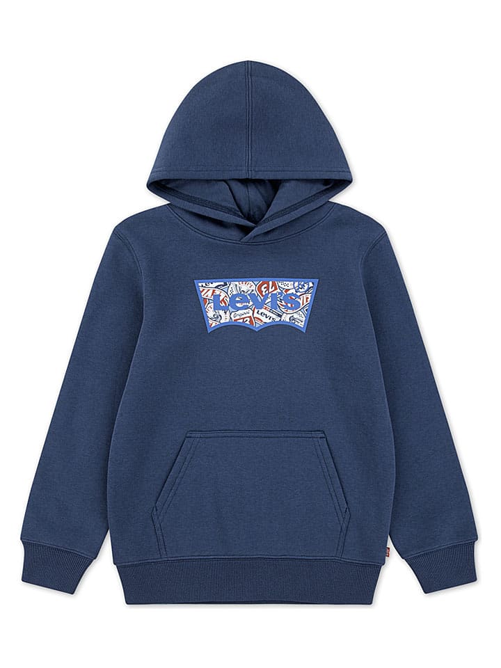 Hoodie in Blau