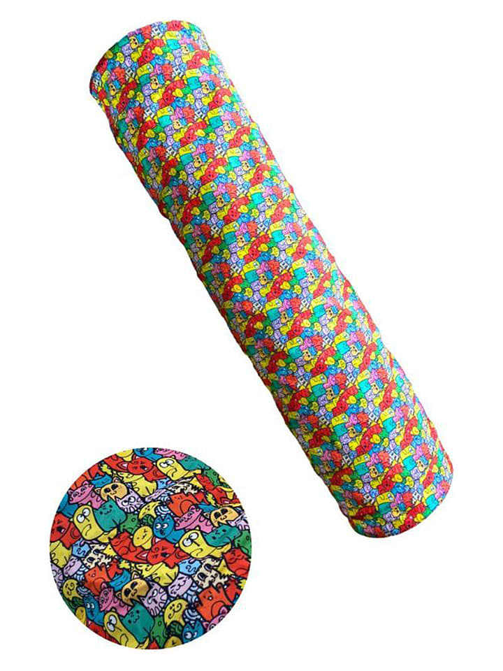 Katzentunnel in Bunt - (B)125 cm