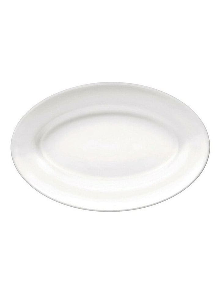 Fischteller "Gourmet" in Weiß - (L)36 cm
