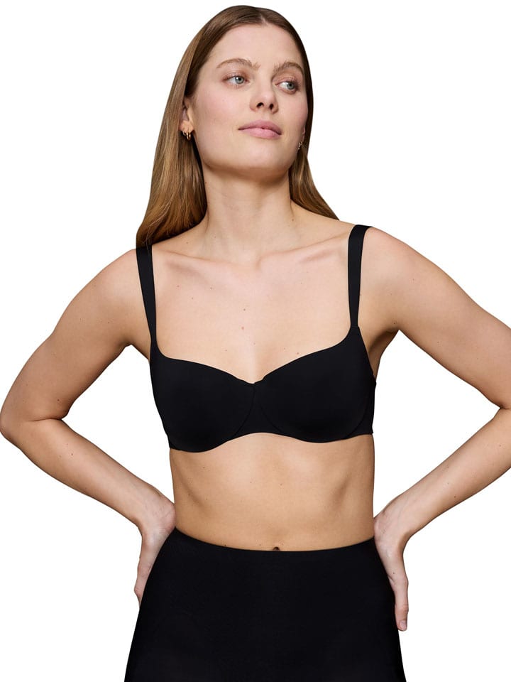 Balconette-BH "Body Make-Up" in Schwarz