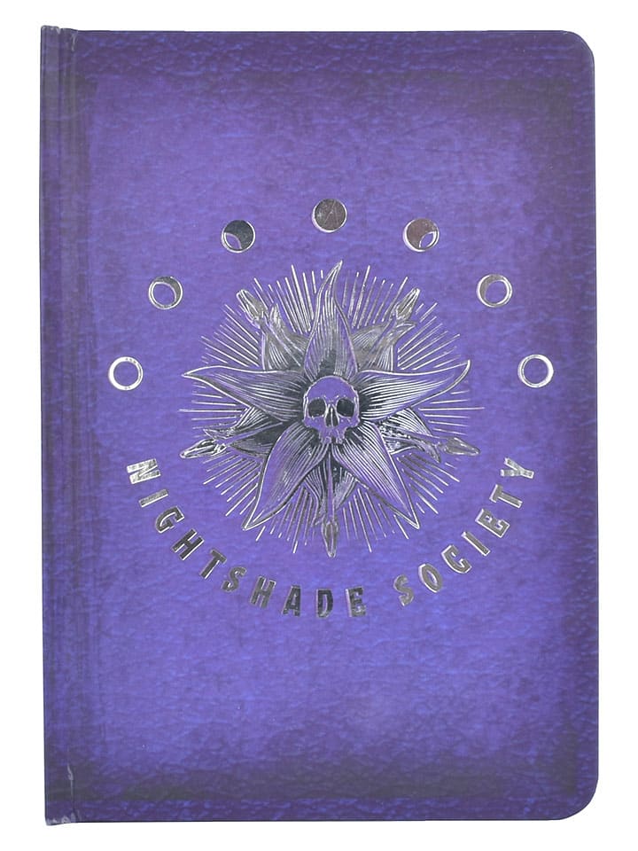 Notizbuch "Wednesday - Nightshade" in Lila - A5