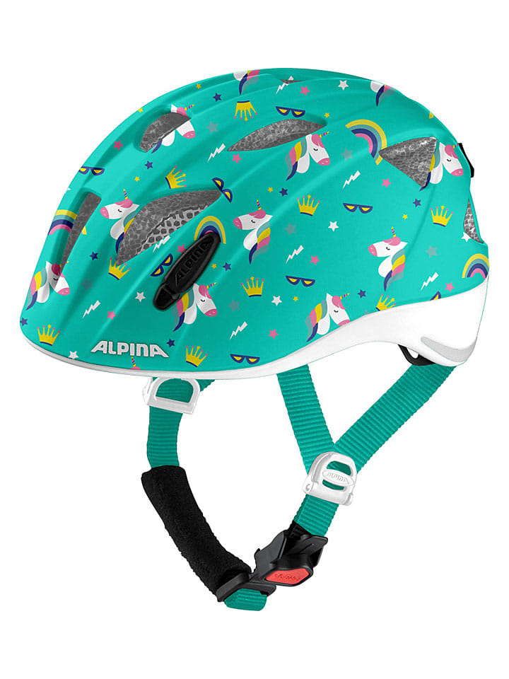 Kask rowerowy "Ximo Flash" w kolorze turkusowym